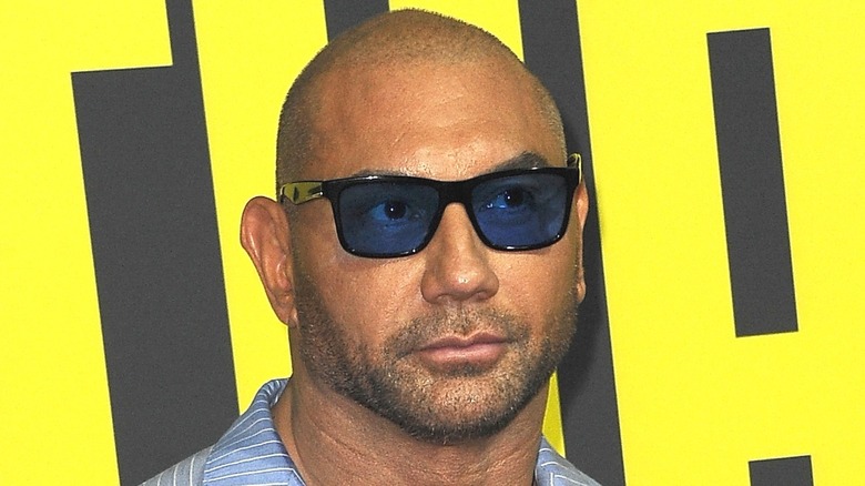 Dave Bautista in sunglasses