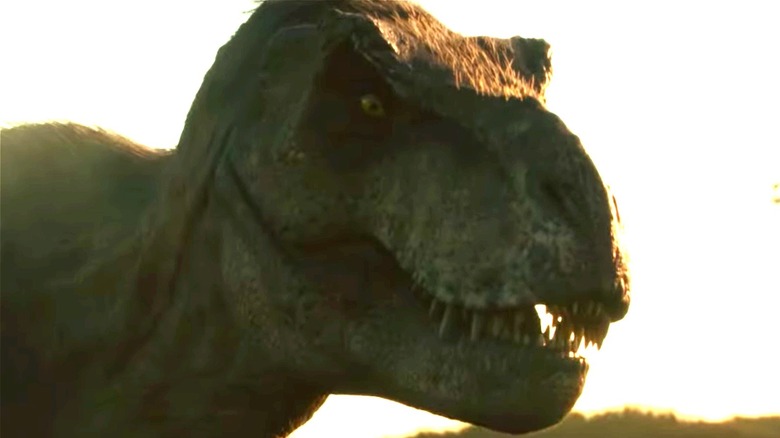 T-Rex in The Prologue trailer