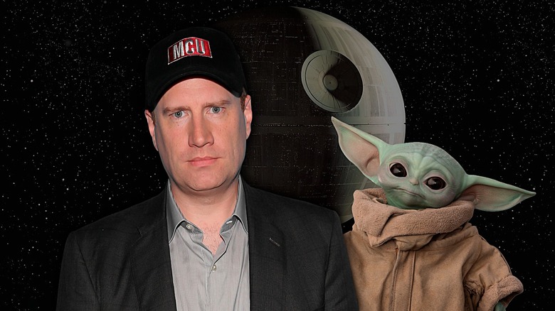 Kevin Feige and Grogu image