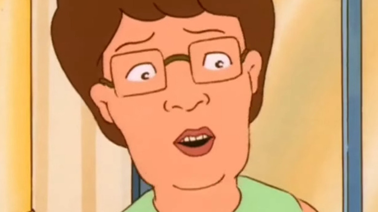 Peggy Hill looking puzzled