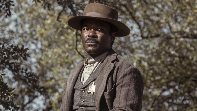 Bass Reeves wearing hat