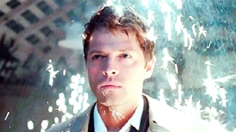 Misha Collins as Castiel on Supernatural