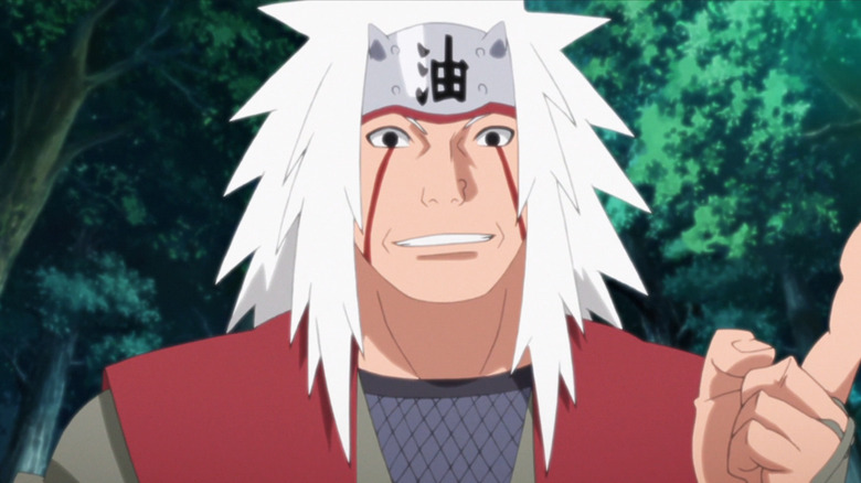 Jiraiya Finger Pointing Up