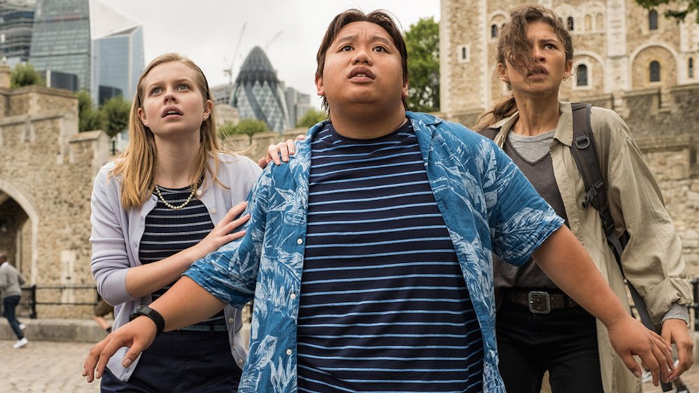 Jacob Batalon as Ned Leeds in Spider-Man: Far From Home