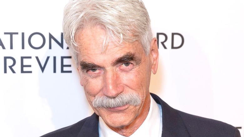 Sam Elliot pauses for a picture