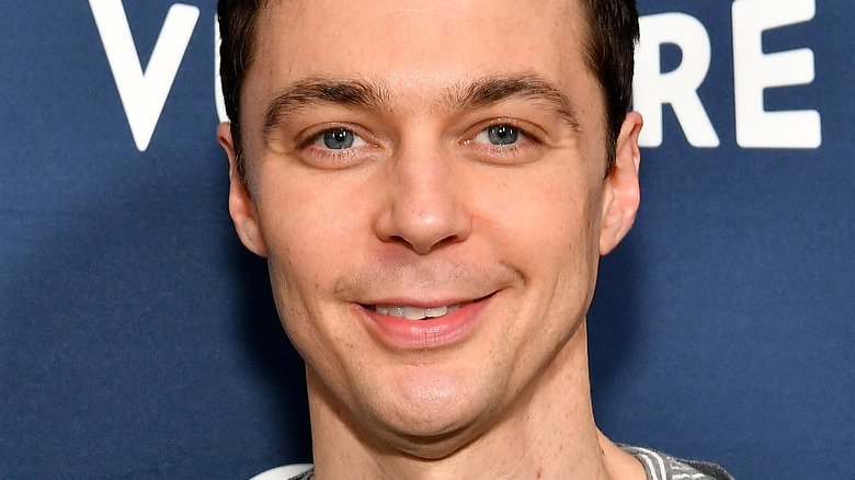 Jim Parsons smiling at an event