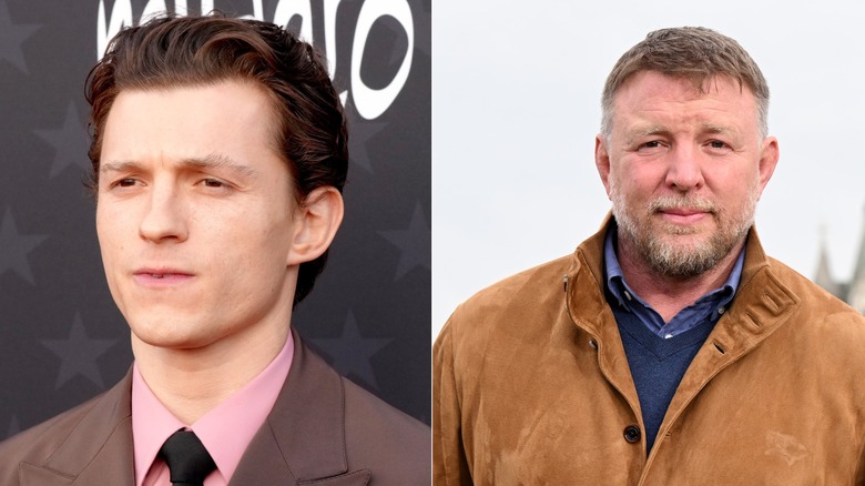 Tom Holland Guy Ritchie side-by-side