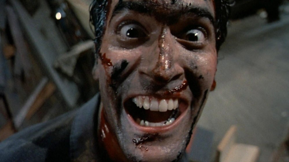 Bruce Campbell in The Evil Dead