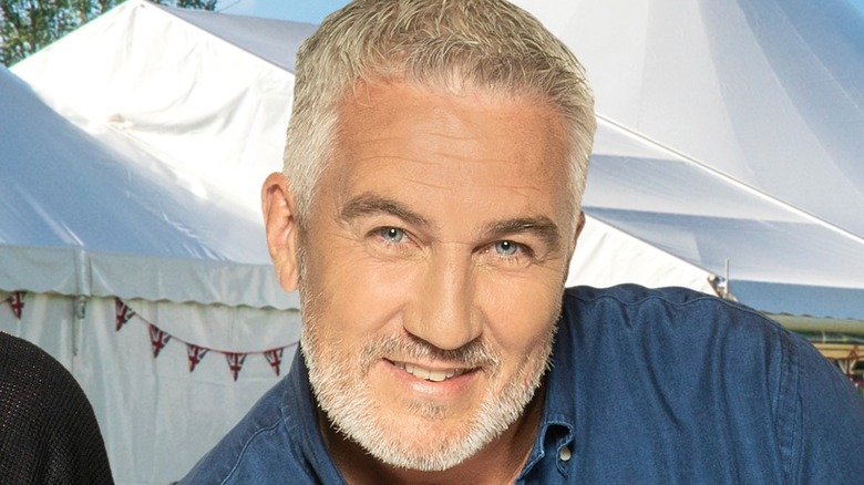 Paul Hollywood from The Great British Bake Off smiling