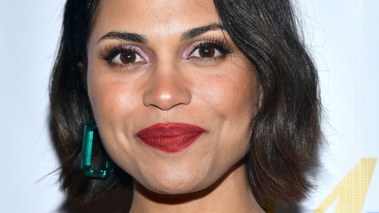 Monica Raymund smiling