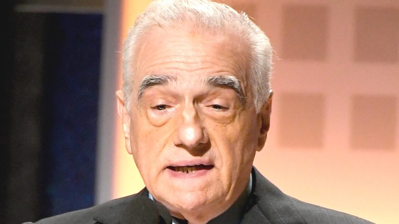 Marty Scorsese speaking