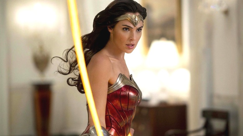Wonder Woman with her lasso