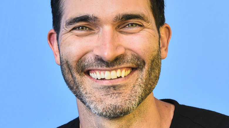 Tyler Hoechlin smiling