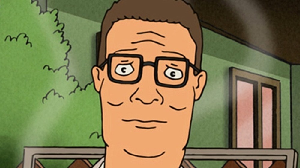 Hank Hill smiling