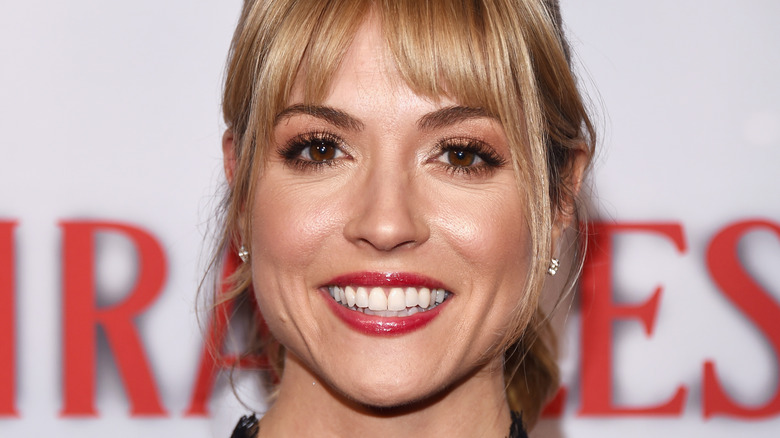 Brooke Nevin smiling red carpet