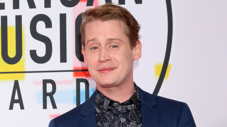 Macaulay Culkin attends event