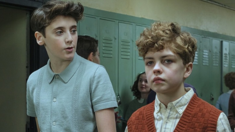 Teddy and Phil in school in It: Welcome to Derry