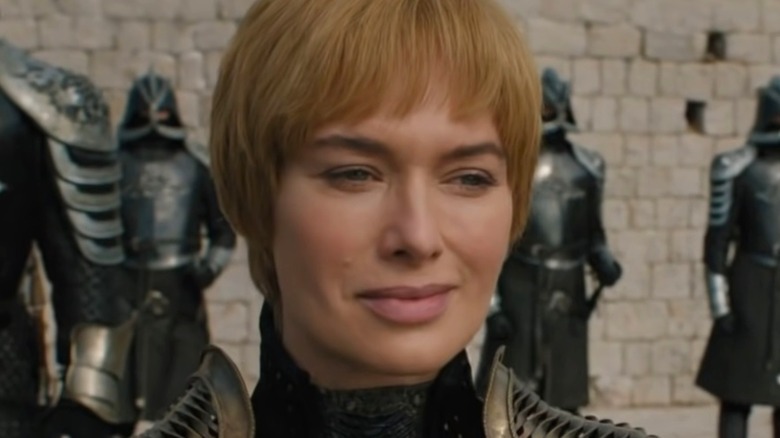 Game of Thrones Cersei looks disappointed