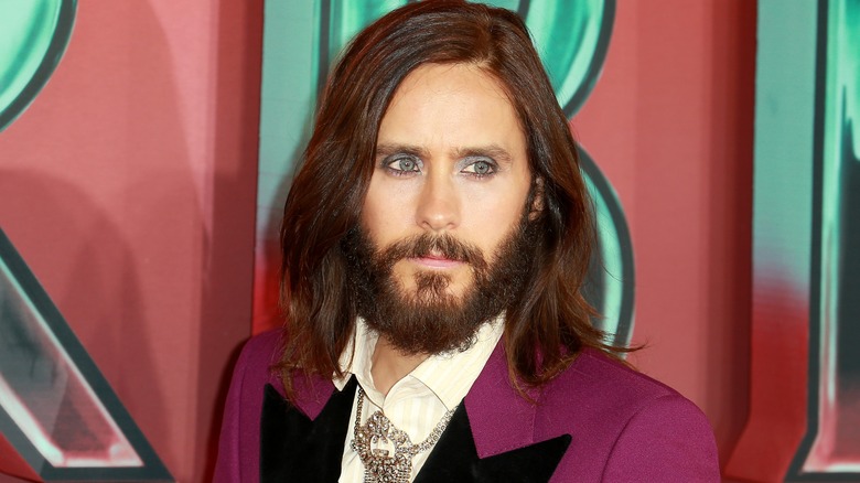Jared Leto looks pensive