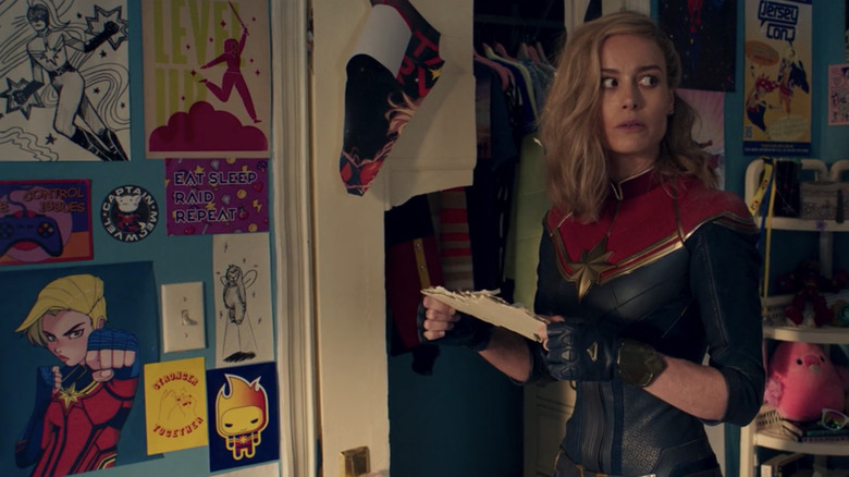 Carol Danvers in Kamala's room