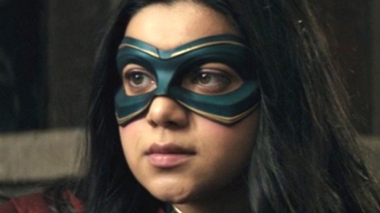 Kamala Khan in her Ms. Marvel uniform