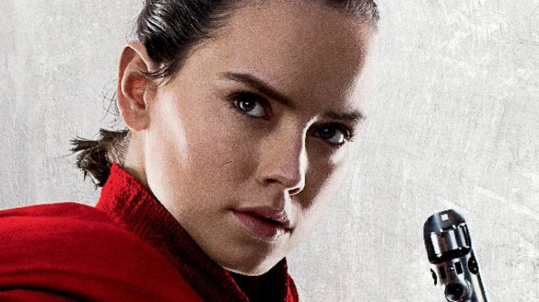 Daisy Ridley as Rey in Star Wars: The Last Jedi