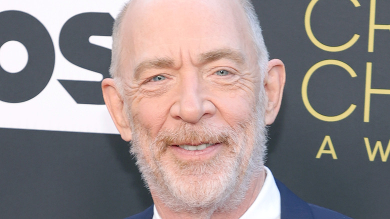 J.K. Simmons posing for a photo