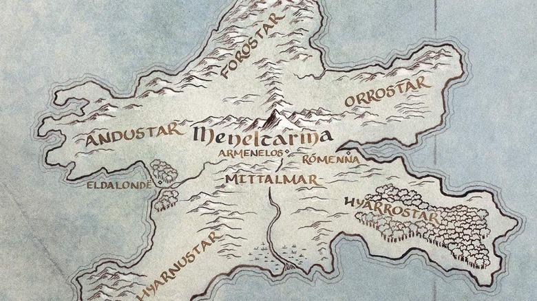 Map of Númenor