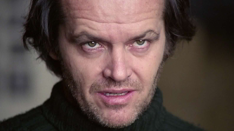 Jack Nicholson looking up