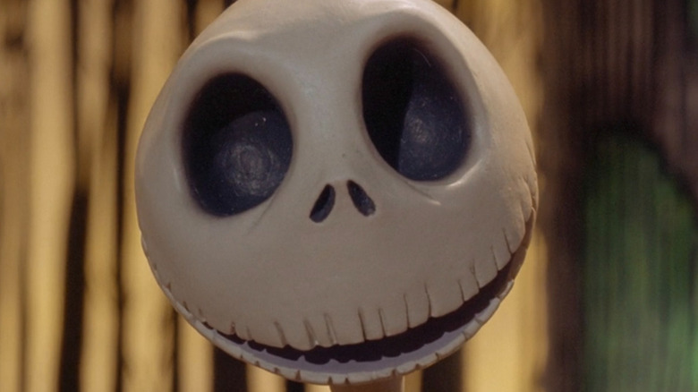 Jack Skellington smiling