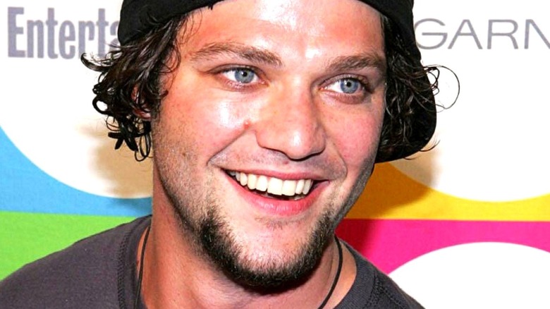 Young Bam Margera smiling