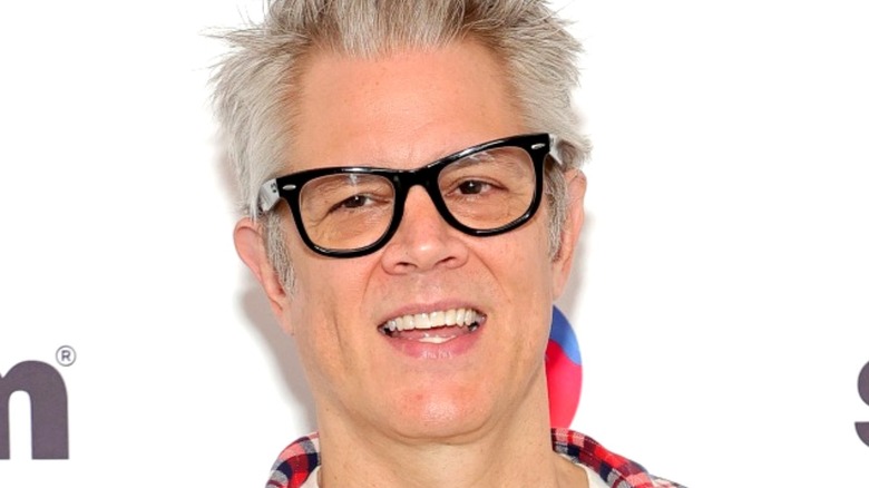 Johnny Knoxville smiling for press photo