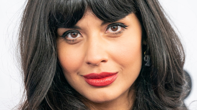 Jameela Jamil smizing 