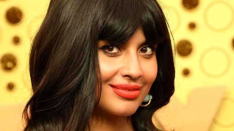 Jameela Jamil smiling