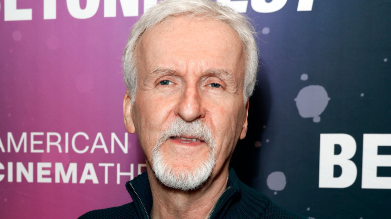 James Cameron smiling