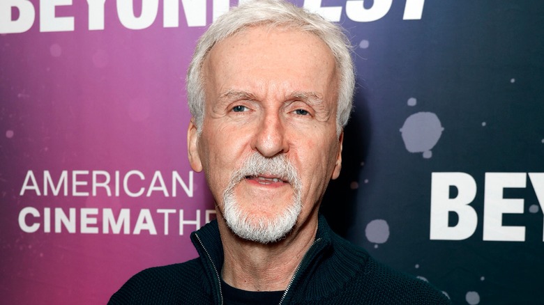 James Cameron smiling