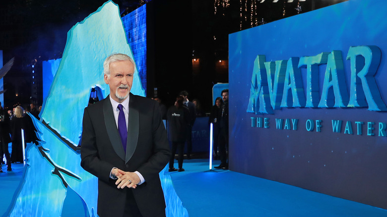 James Cameron at an Avatar event