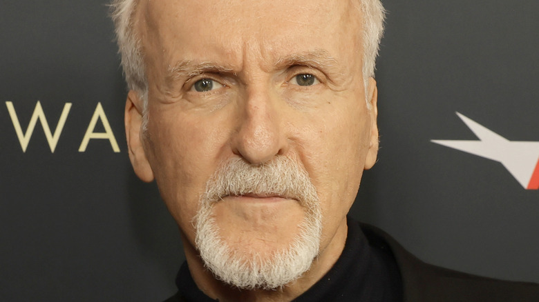 James Cameron staring