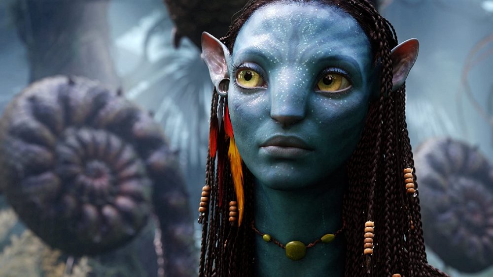 Zoe Saldana as Neytiri in Avatar