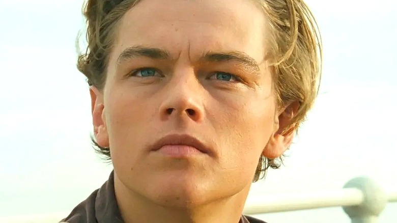 Leonardo DiCaprio looking into distance