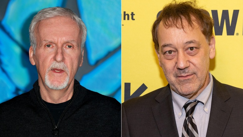 James Cameron and Sam Raimi