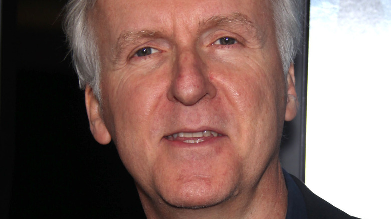 James Cameron staring