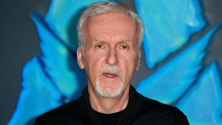 James Cameron smiling