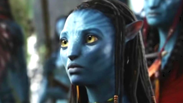 Blue creature in "Avatar"