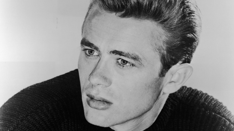 James Dean looking up