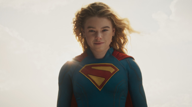 Supergirl smiling in Supergirl