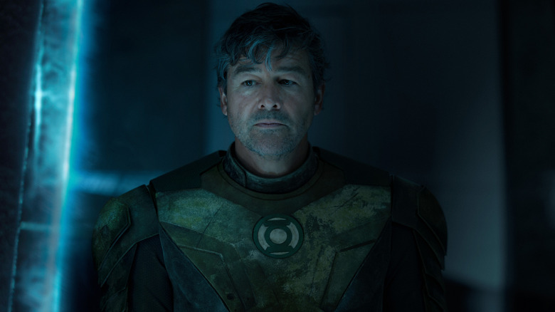 Hal Jordan inside of a space prison on Lanterns