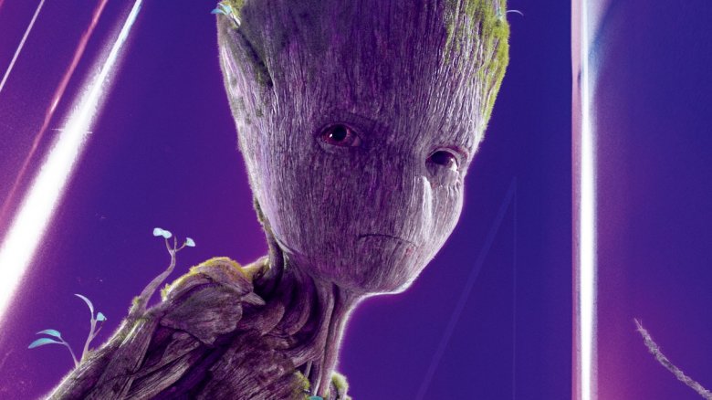 Groot Avengers Infinity War poster