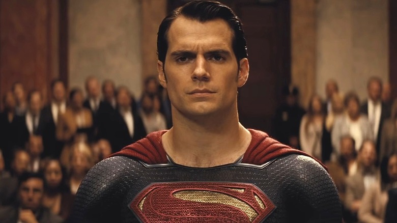 Henry Cavill as Superman in court