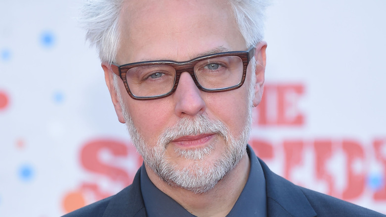 James Gunn grey beard glasses